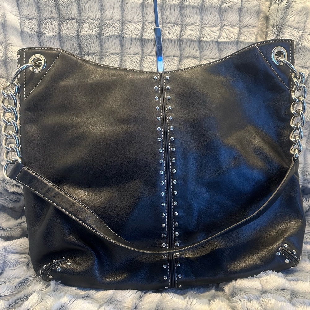 Michael Kors Astor Studded Leather Carryall